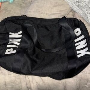 Black PINK Duffle Bag